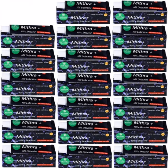 미트라 문신 마비 크림 리도카인 마취제 피어싱 연고 마이크로 블레이드 세미 퍼머넌트 메이크업 공급